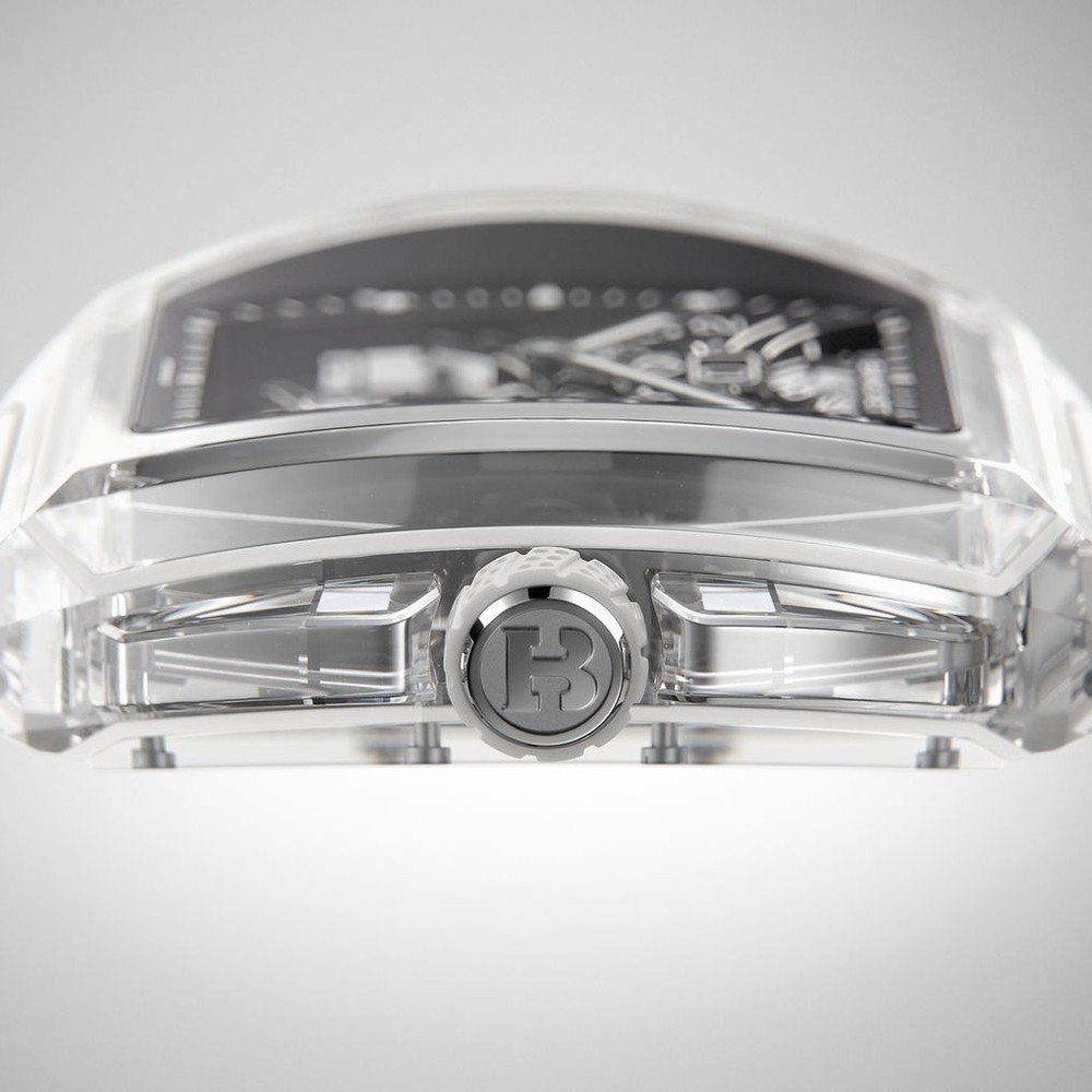 Bianchet B 1.618 Flying Tourbillon Grande Date Sapphire White SWFTGD4 - 43 x 51mm