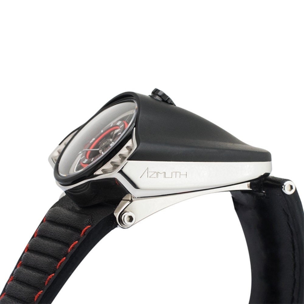 Azimuth Gran Turismo Black PVD - 50 x 54 mm
