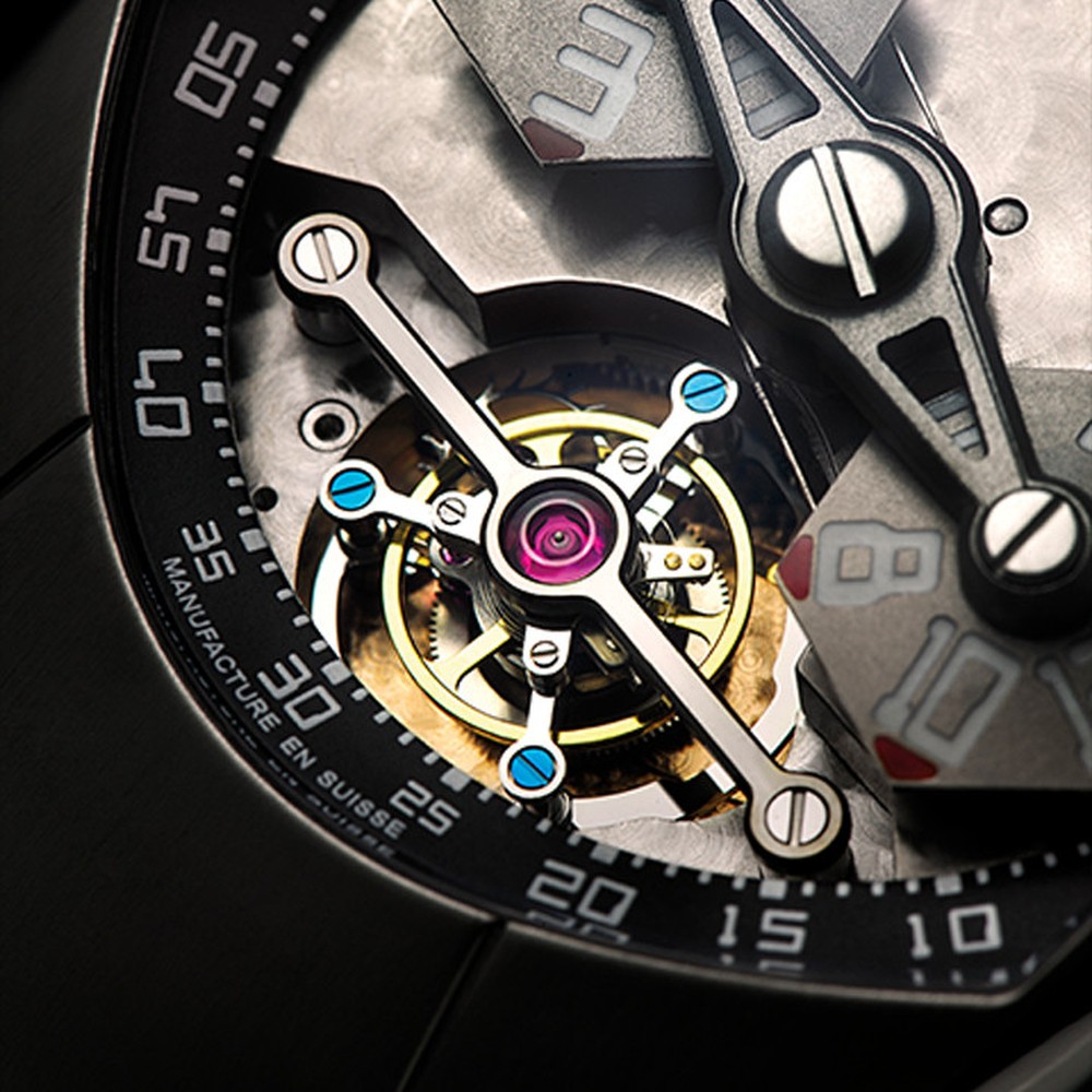 Azimuth Twin Barrel Tourbillon - 45 x 50 mm