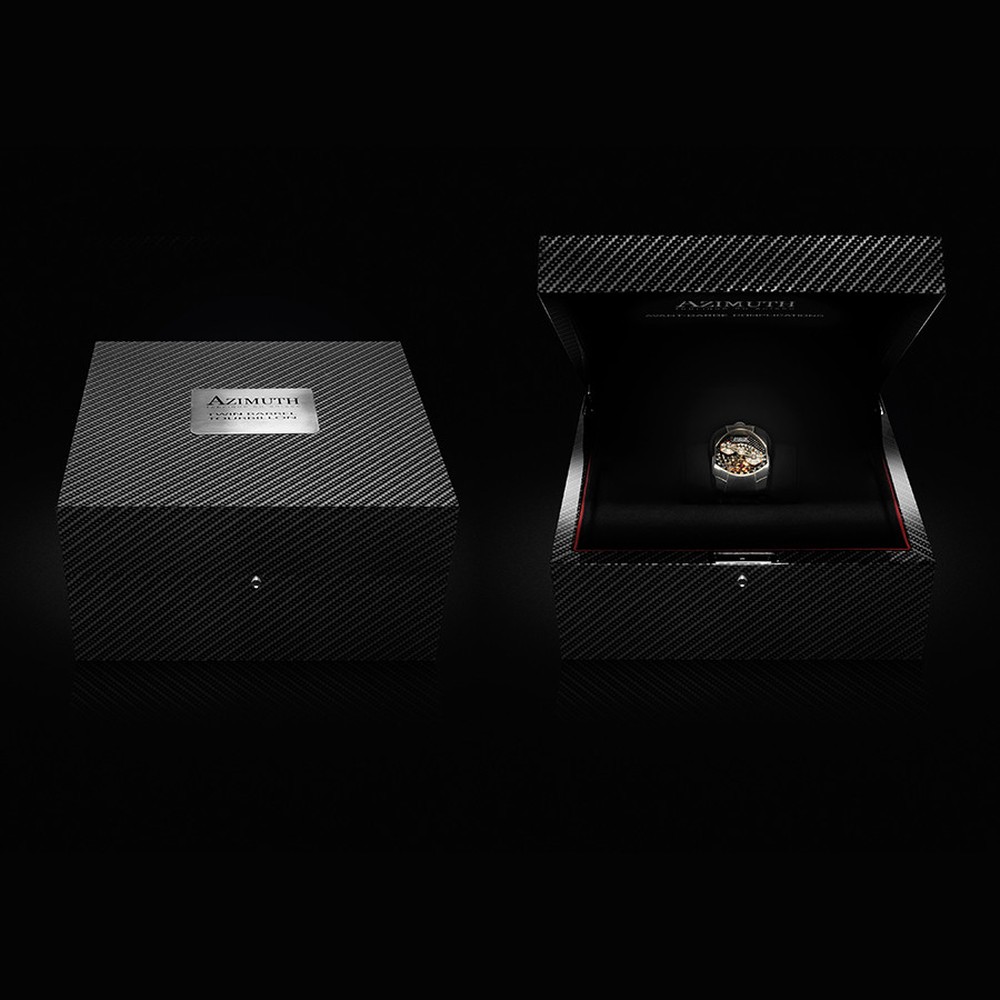 Azimuth Twin Barrel Tourbillon - 45 x 50 mm
