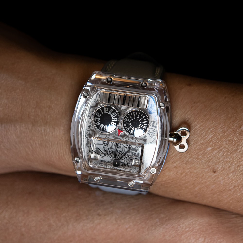 Azimuth Mr. Roboto Sapphire - 43 x 50 mm