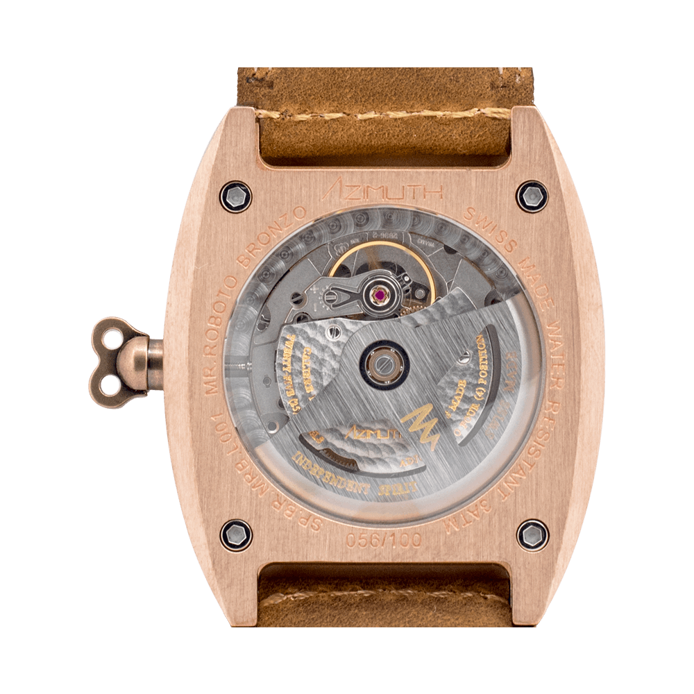 Azimuth Mr. Roboto Bronzo - 43 x 50 mm