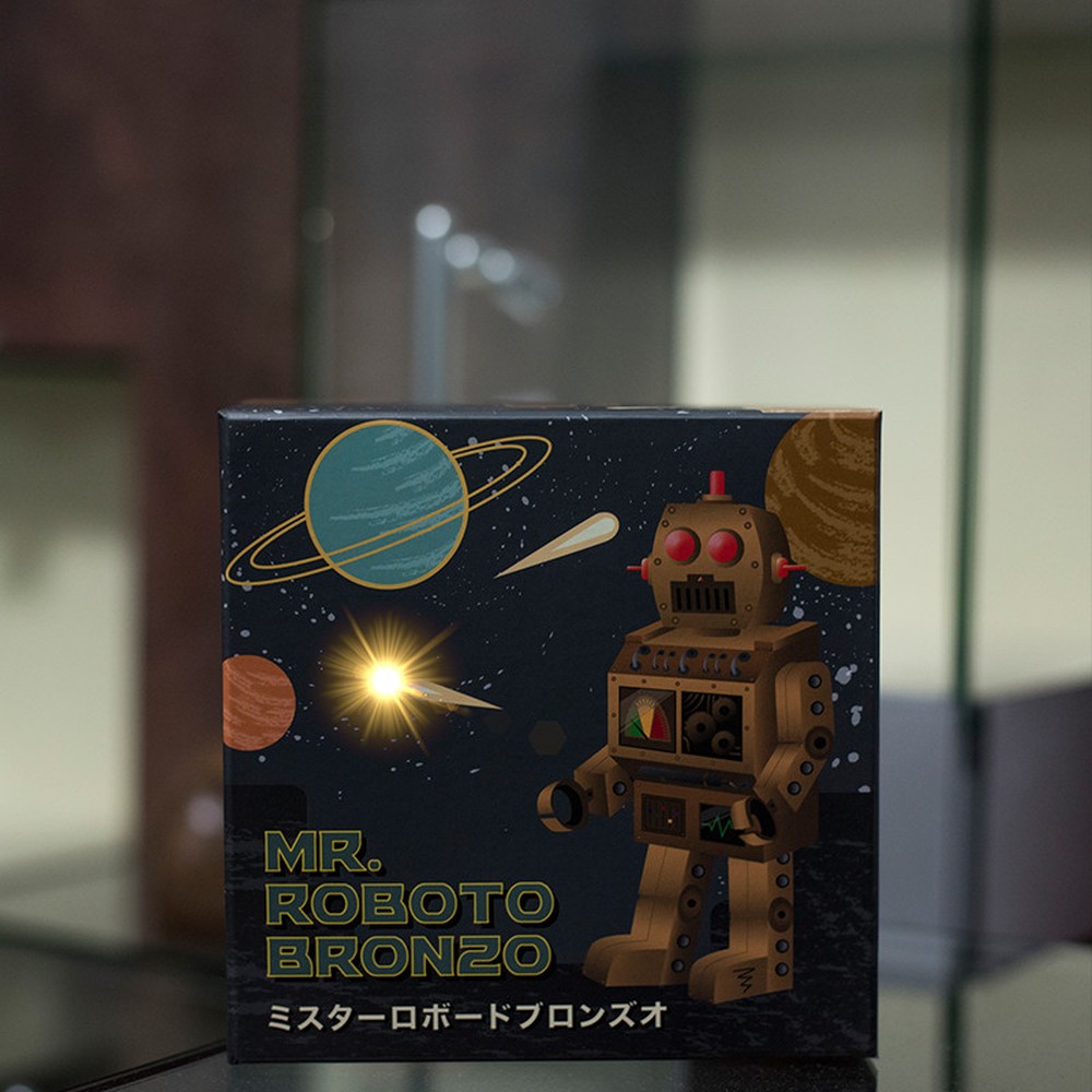 Azimuth Mr. Roboto Bronzo - 43 x 50 mm