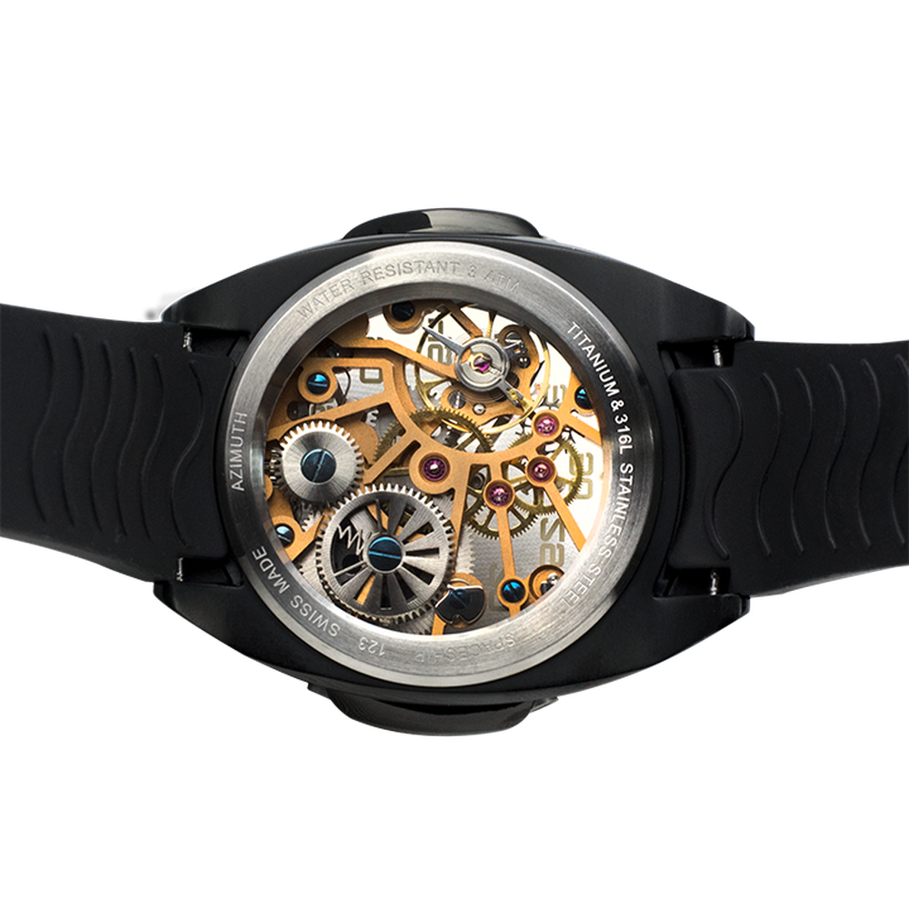 Azimuth Predator 2.0 Black PVD - 43 x 53mm