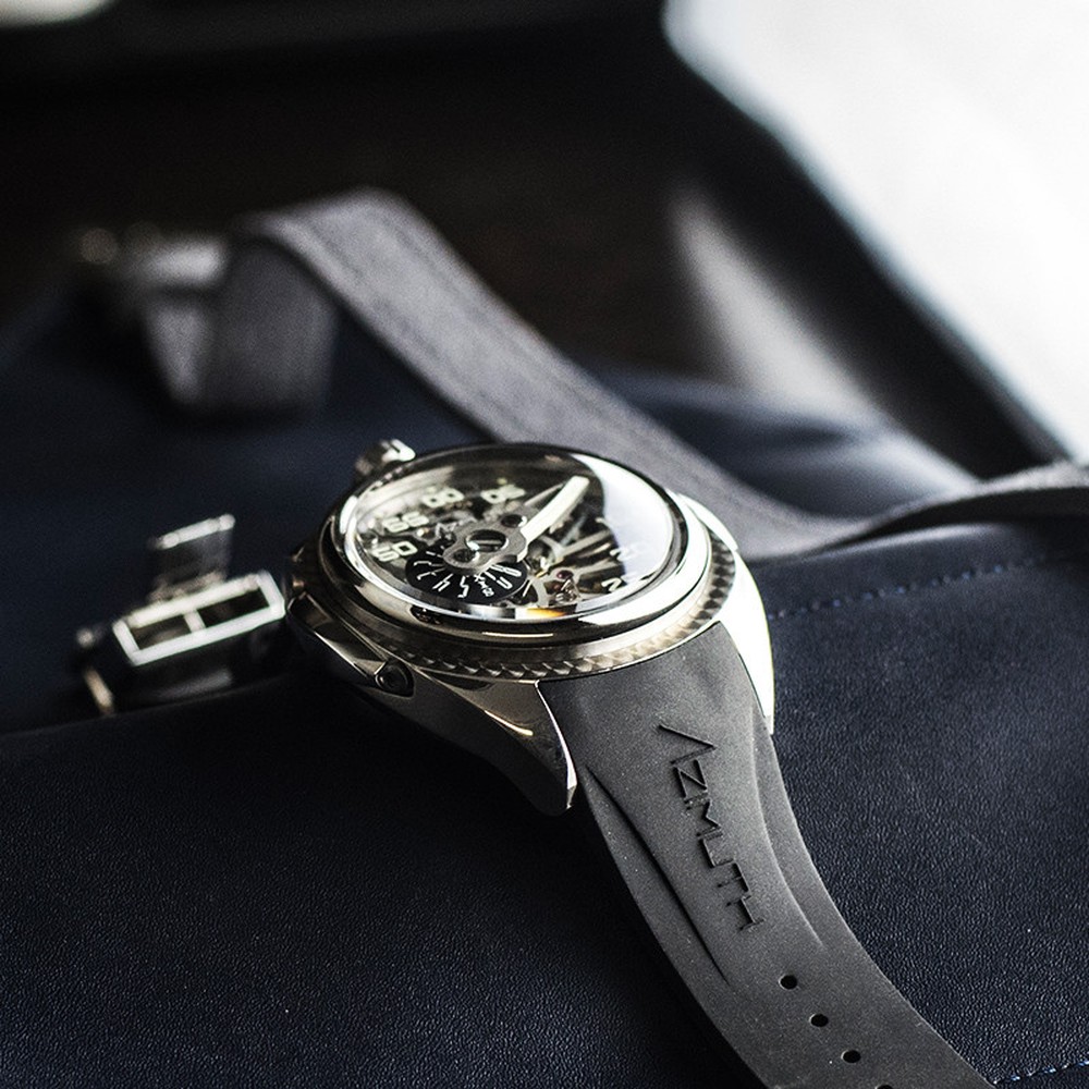 Azimuth Predator 2.0 Silver - 43 x 53mm