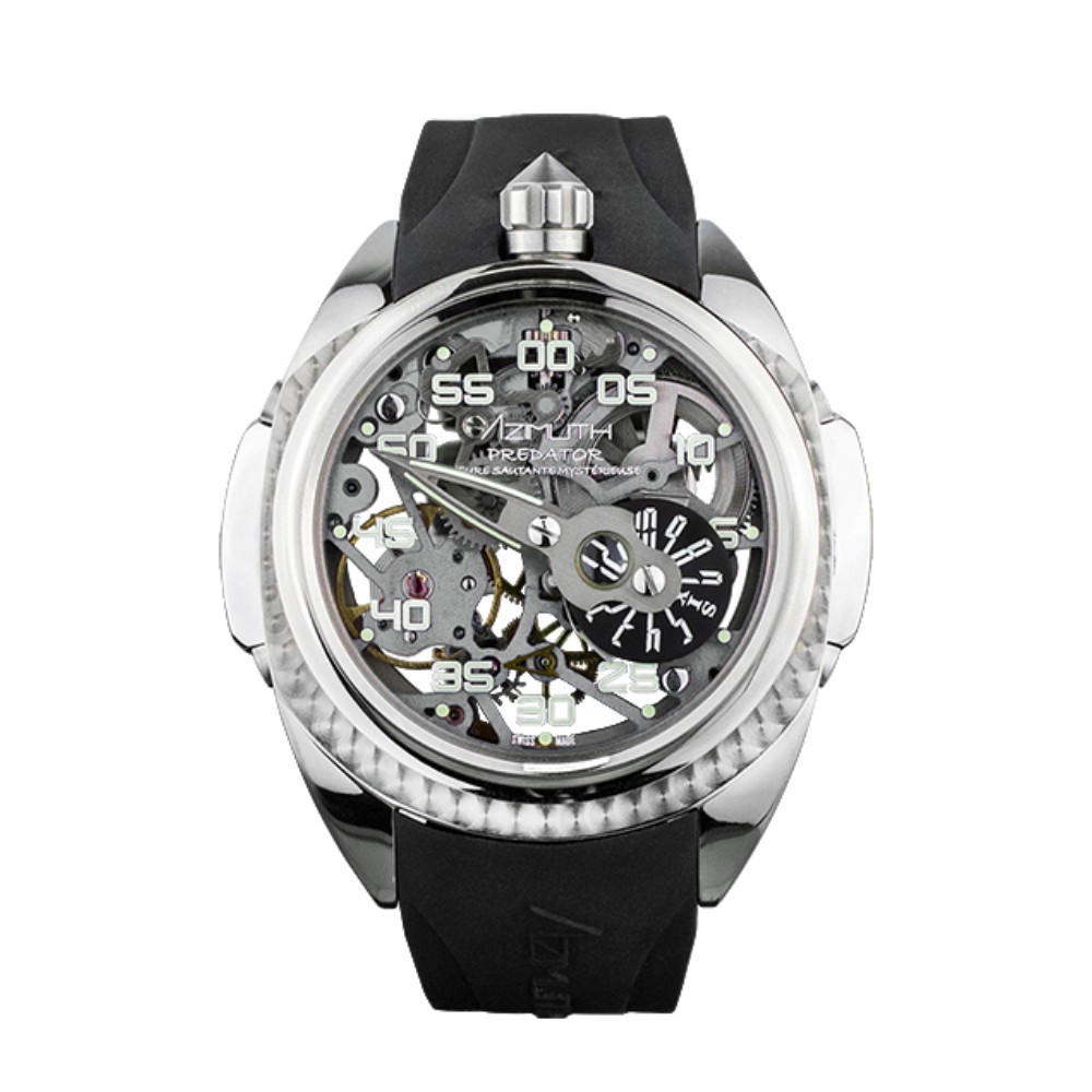 Azimuth Predator 2.0 Silver - 43 x 53mm