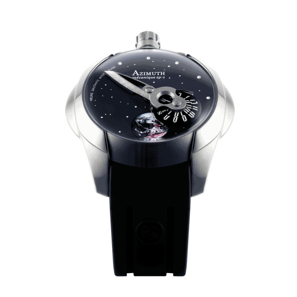 Azimuth Spaceship Earth Dial Stainless Steel - 45mm