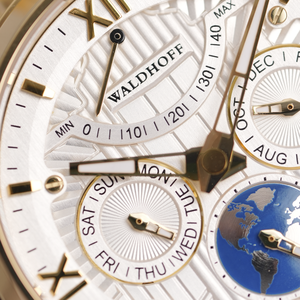Waldhoff Multimatic II Imperial Gold 16E-Steel - 41mm