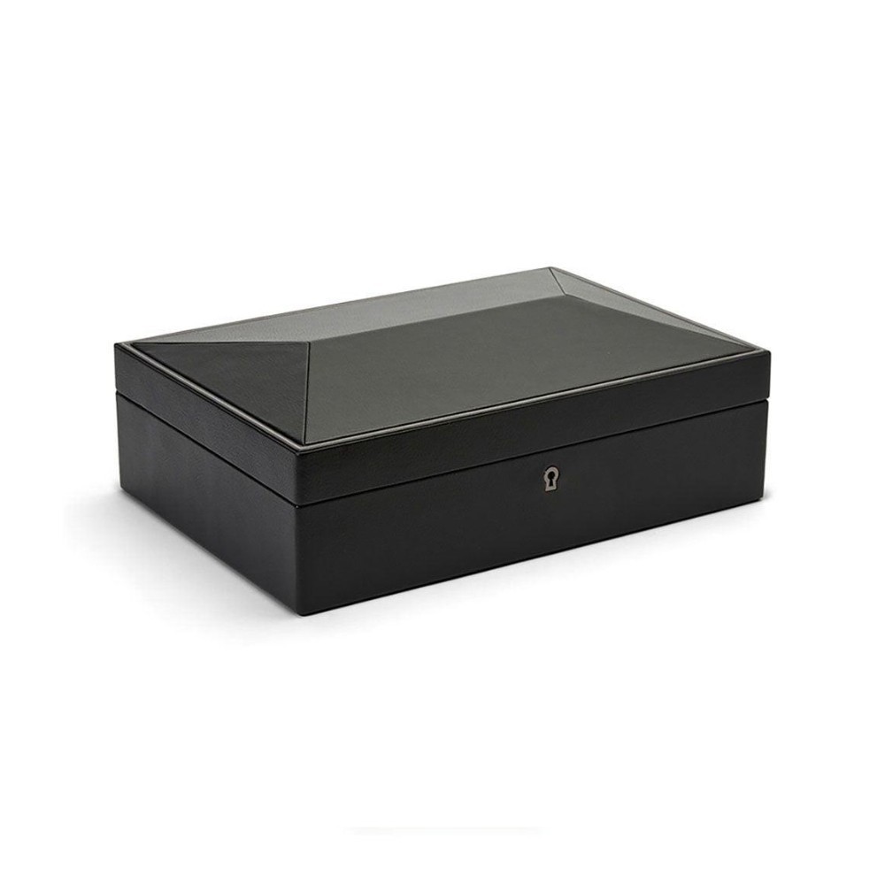 Wolf British Racing 10 Piece Watch Box Black 792702