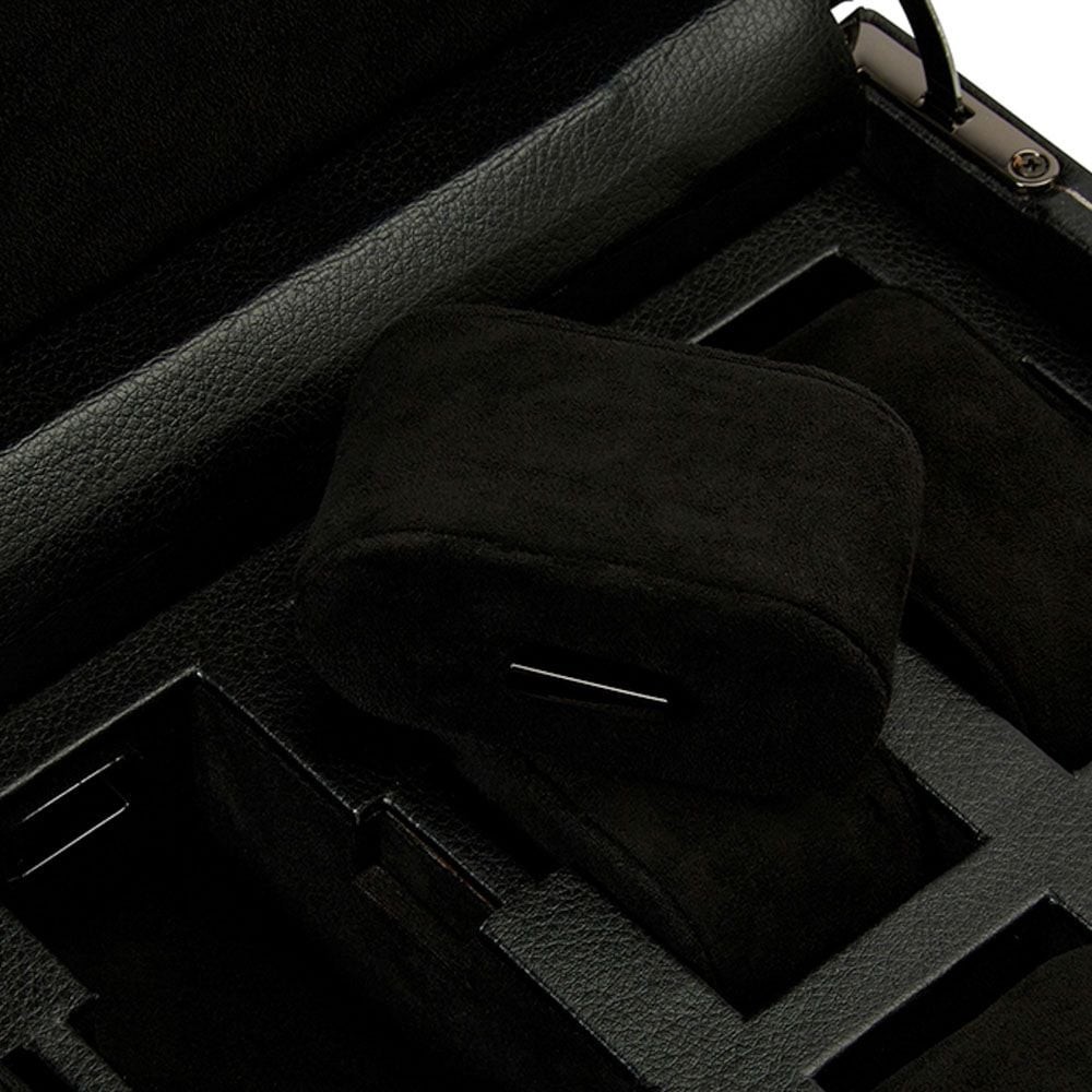 Wolf British Racing 10 Piece Watch Box Black 792702