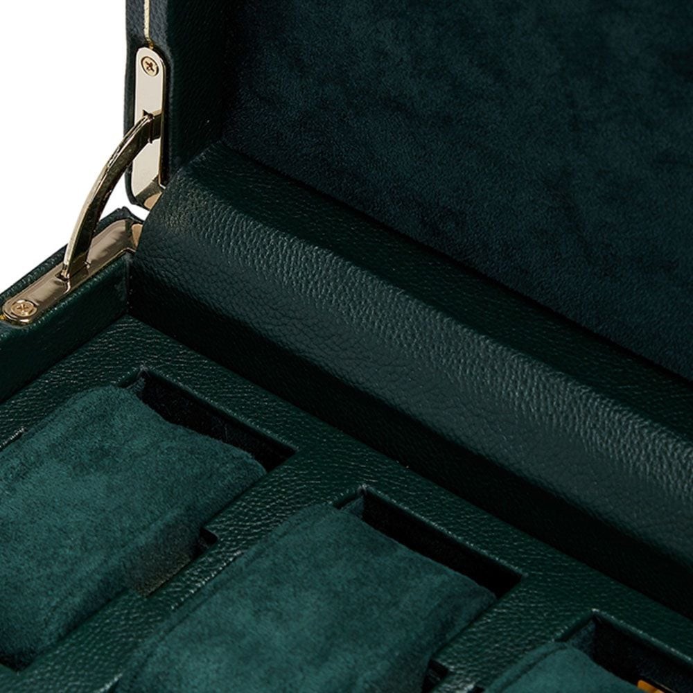 Wolf British Racing 15 Piece Watch Box British Racing Green 793241