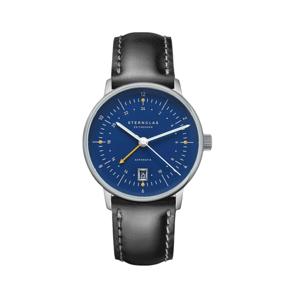 Sternglas Naos Pro GMT Automatik Dark Blue S02-NG06-BR02 - 38mm
