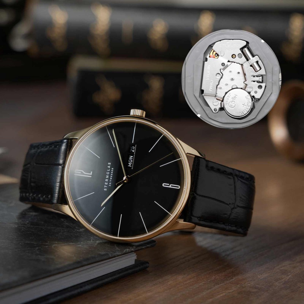 Sternglas Berlin Piano Black S01-BE04-HE03 - 38mm