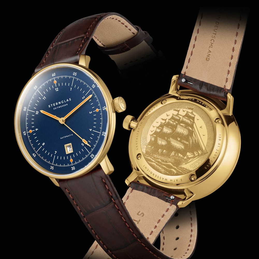 Sternglas Hamburg Automatik Edition Marine S02-HHM07-HE01 - 42mm