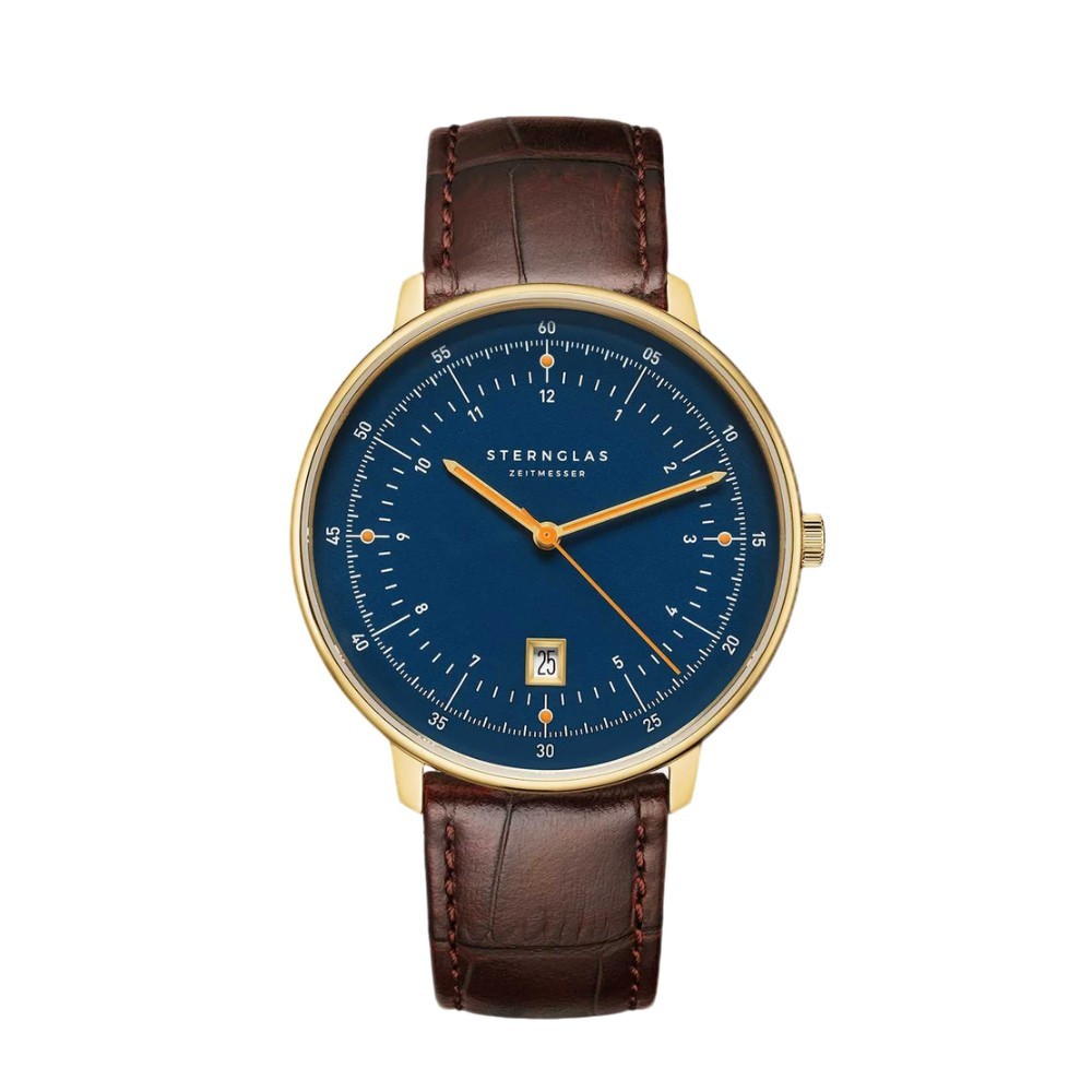 Sternglas Hamburg Dark Blue Gold S01-HH07-HE01 - 42mm