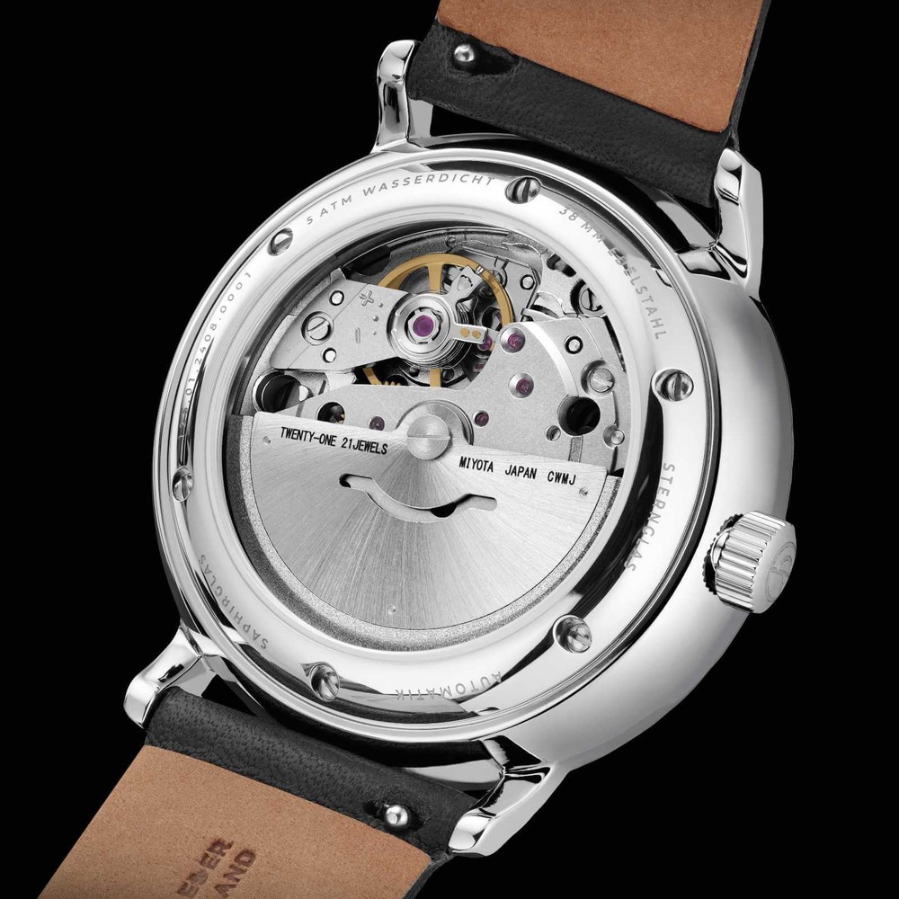 Sternglas Naos Automatik Black Red S02-NA43-PR07 - 38mm