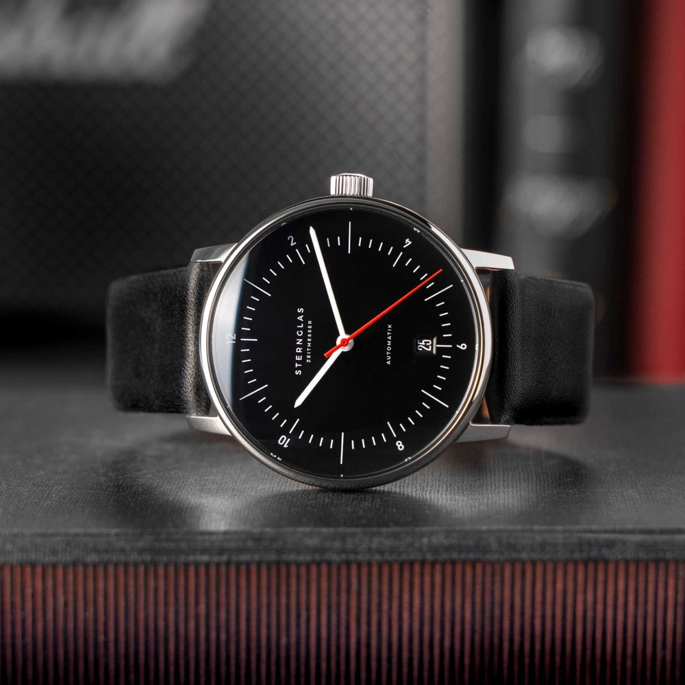 Sternglas Naos Automatik Black Red S02-NA43-PR07 - 38mm
