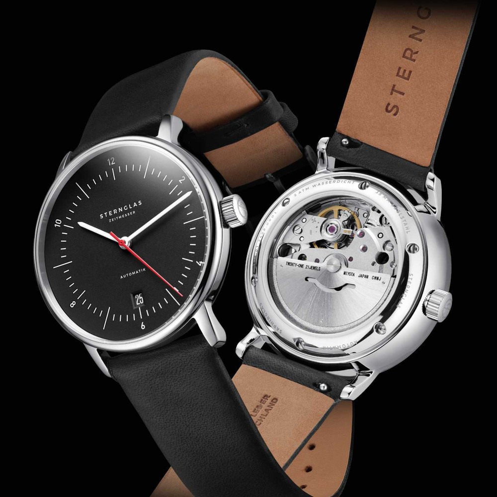 Sternglas Naos Automatik Black Red S02-NA43-PR07 - 38mm