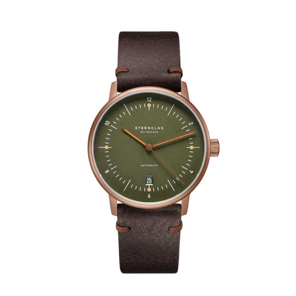 Sternglas Naos Automatik Dark Green Bronze S02-NA35-VI17 - 38mm