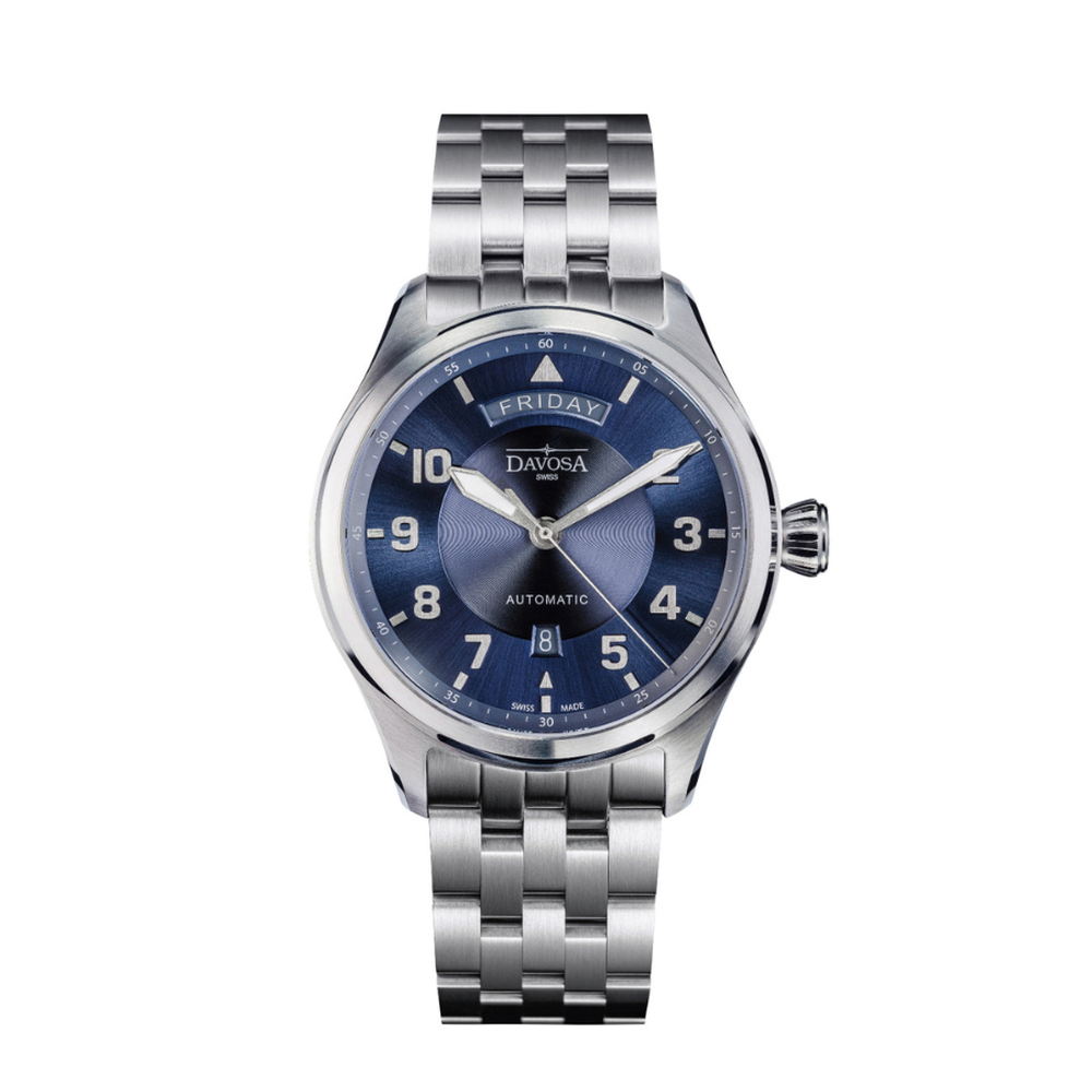 Davosa Newton Pilot Day-Date 161.585.40 - 44mm