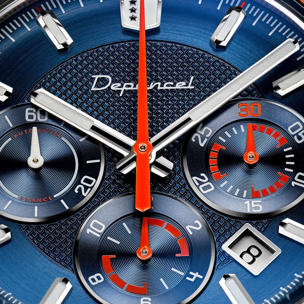Depancel Allure Automatic Chronograph Blue - 43mm