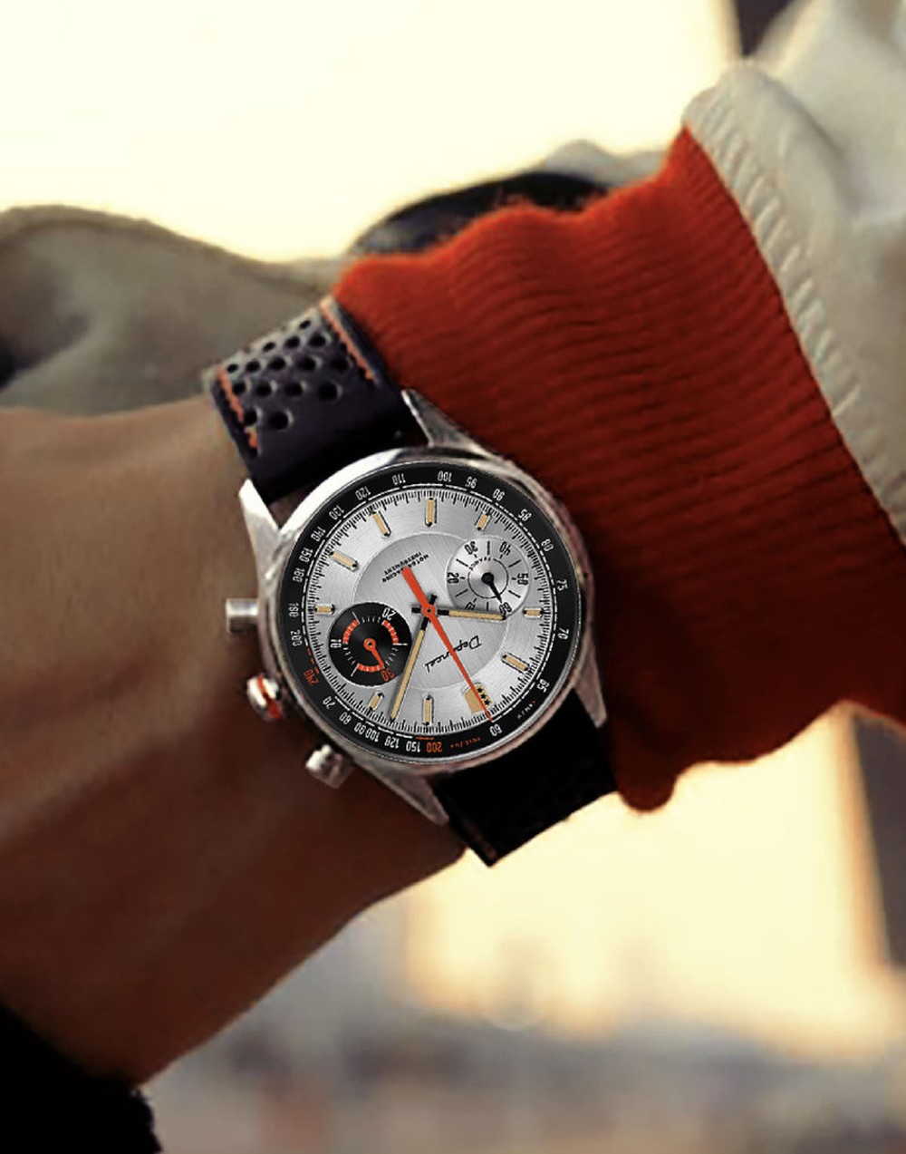 Depancel Allure Manual Chronograph Silver - 39mm