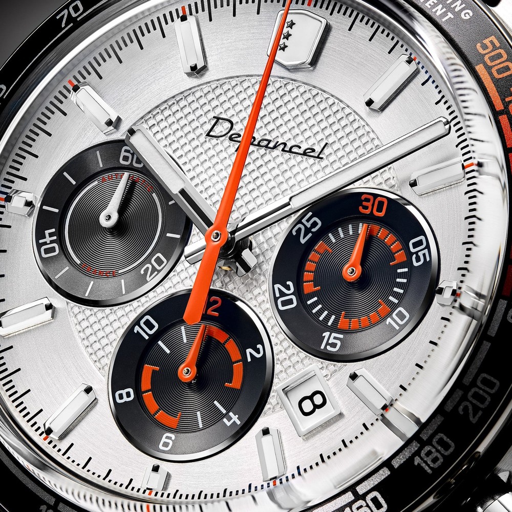 Depancel Allure Automatic Chronograph Silver - 43mm
