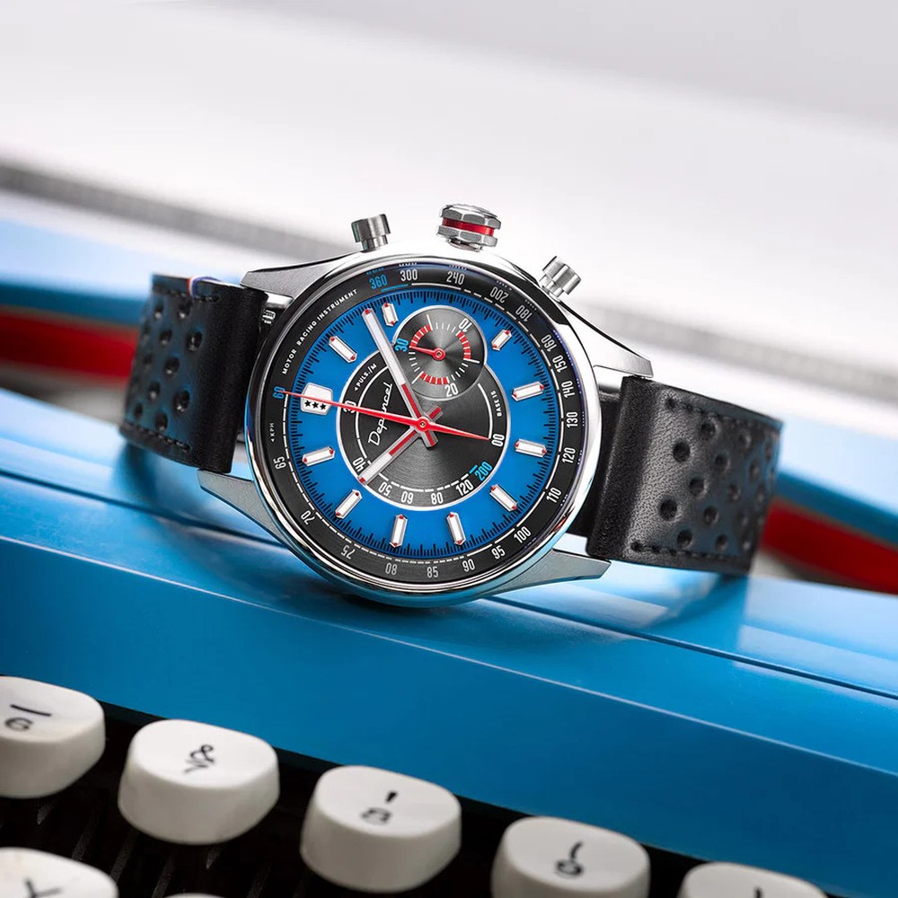 Depancel Allure Valjoux 92 Bleu De France - 39mm