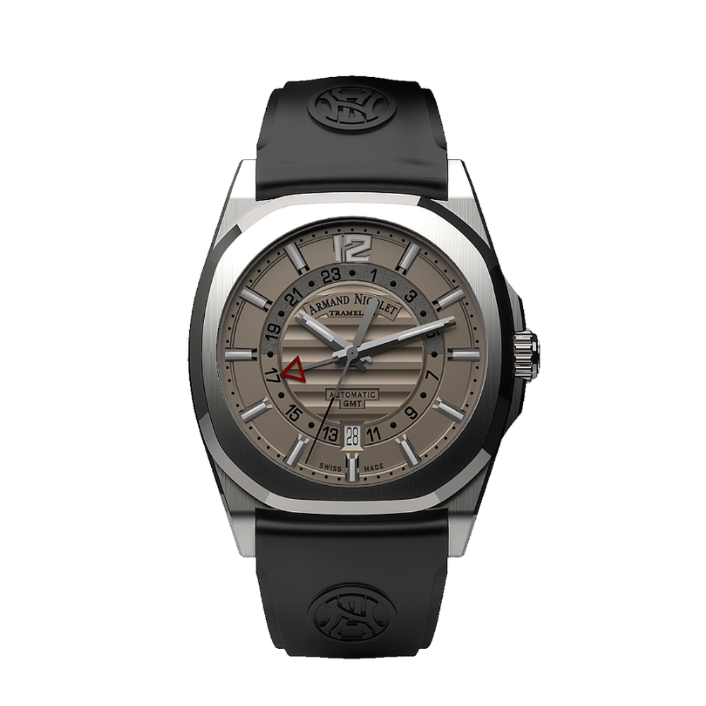 Armand Nicolet J03 GMT A663AAA-GR-GG4710N - 41mm