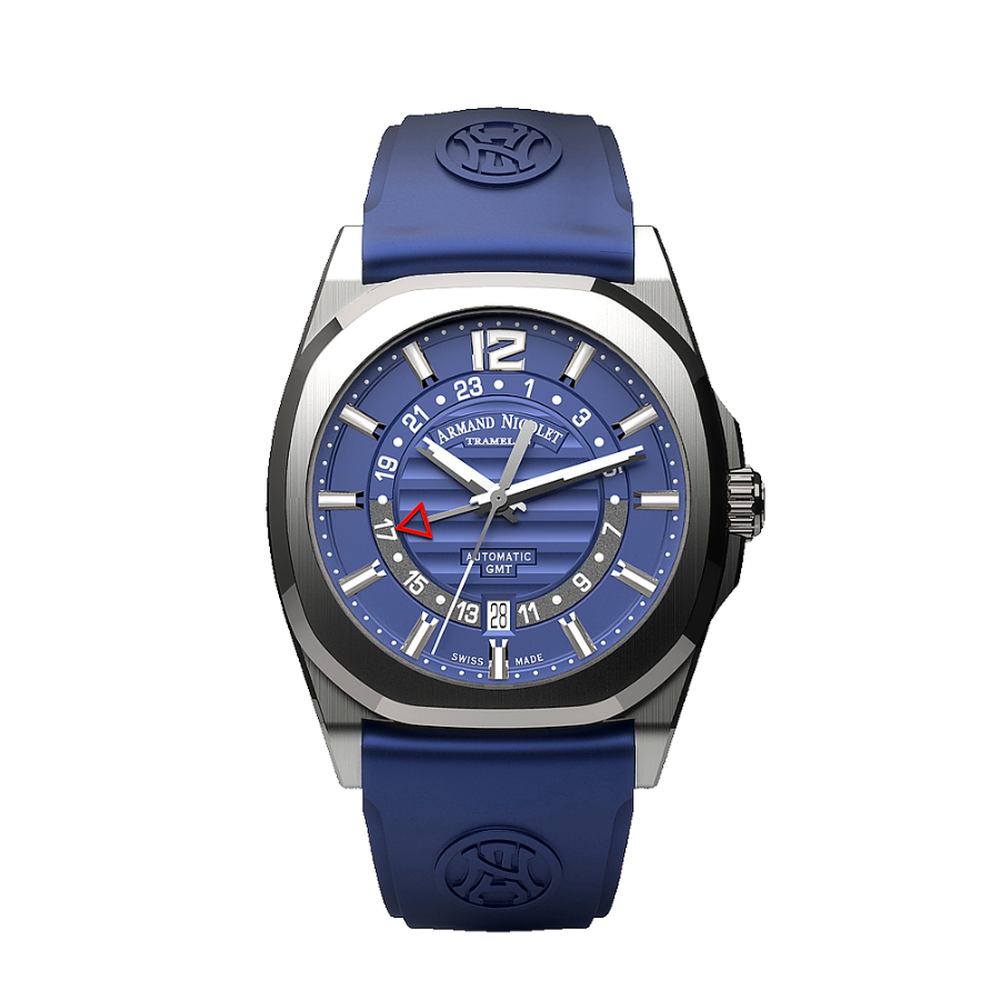 Armand Nicolet J09 GMT A663AAA-BU-GG4710U - 41mm