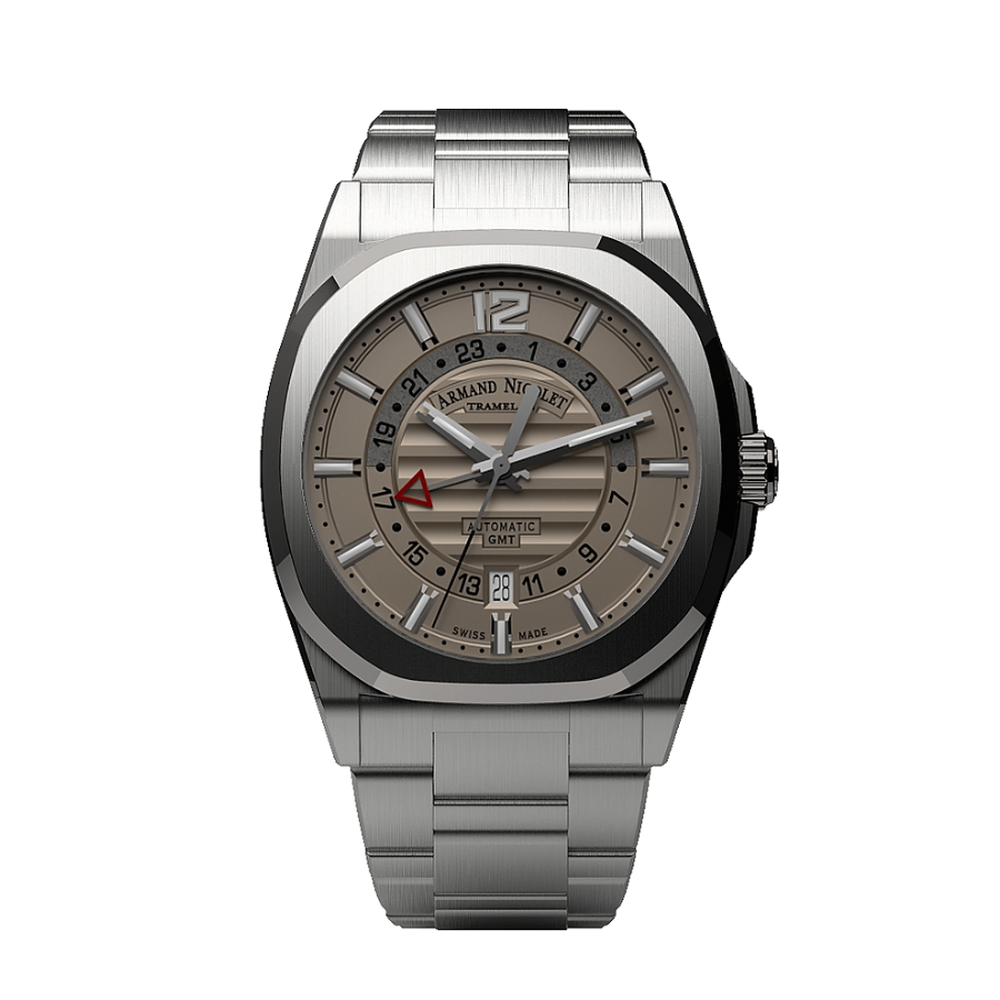 Armand Nicolet J09 GMT A663AAA-GR-MA4670A - 41mm