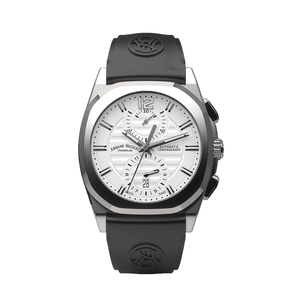 Armand Nicolet J09 Chronograph A668AAA-AG-GG4710N - 41mm