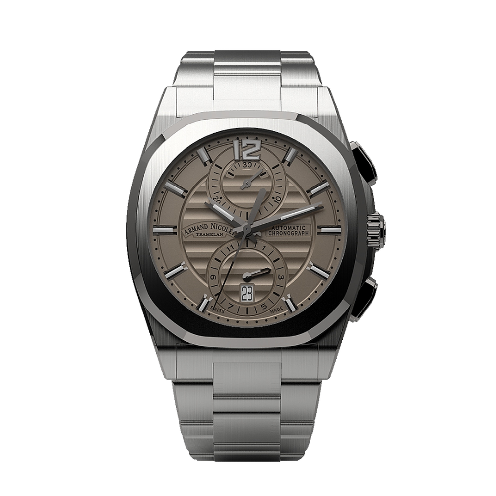 Armand Nicolet J09 Chronograph A668AAA-GR-MA4670A - 41mm