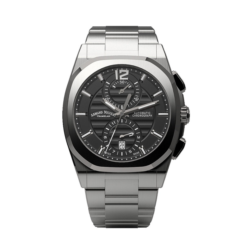 Armand Nicolet J09 Chronograph A668AAA-NR-MA4670A - 41mm