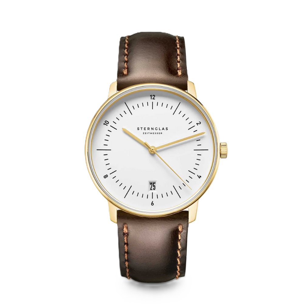 Sternglas Naos Edition Heritage White S01-NAE02-BR01 - 38mm