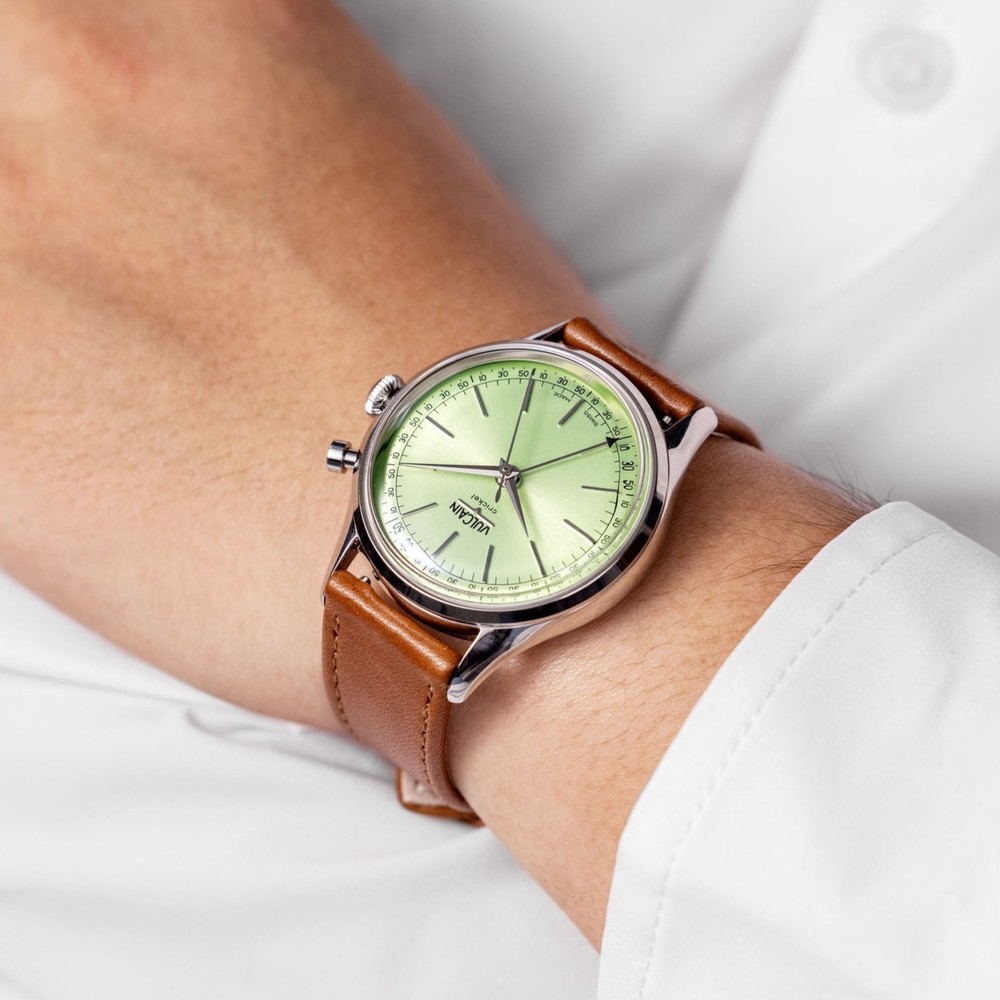 Vulcain Cricket President Pistachio Green 100273A90.BAC207 - 39mm