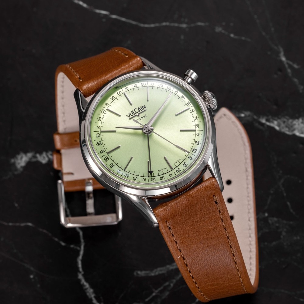 Vulcain Cricket President Pistachio Green 100273A90.BAC207 - 39mm