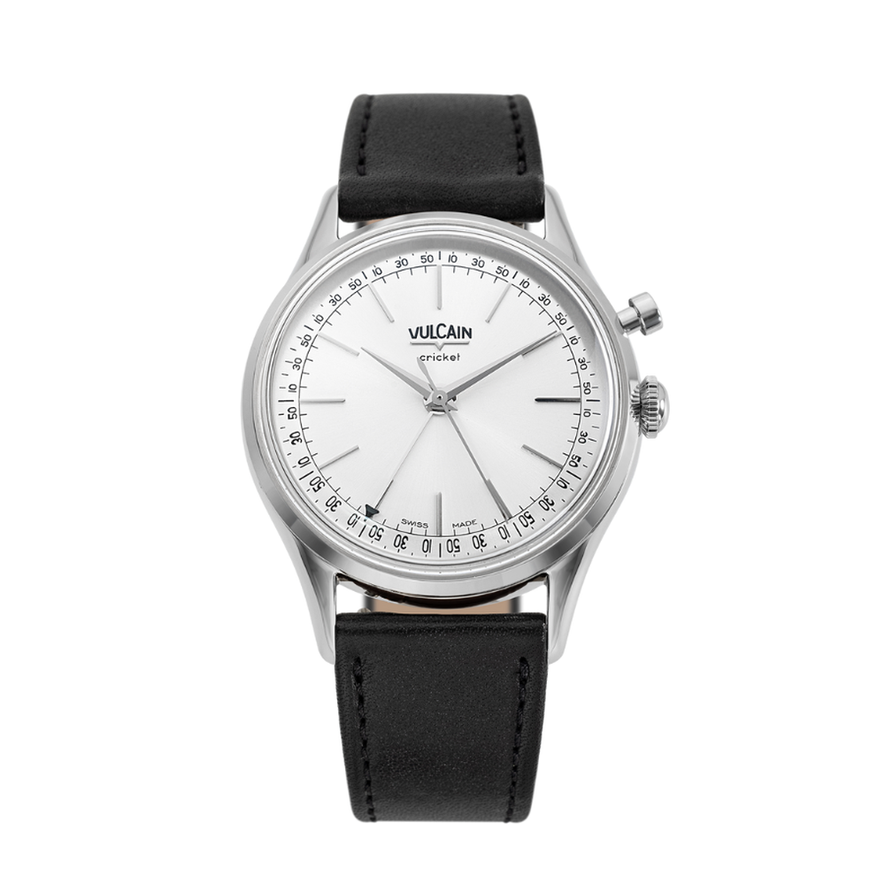 Vulcain Cricket President Silver 100273A20.BAC201 - 39mm