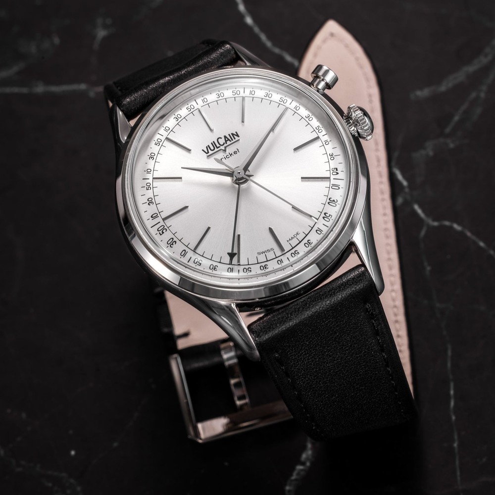 Vulcain Cricket President Silver 100273A20.BAC201 - 39mm