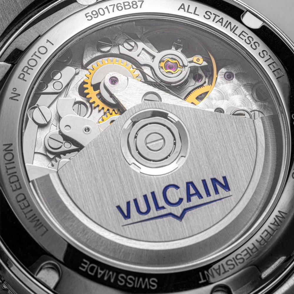Vulcain Skindiver Chronograph Meteorite 590176T17.BHM286 - 40mm