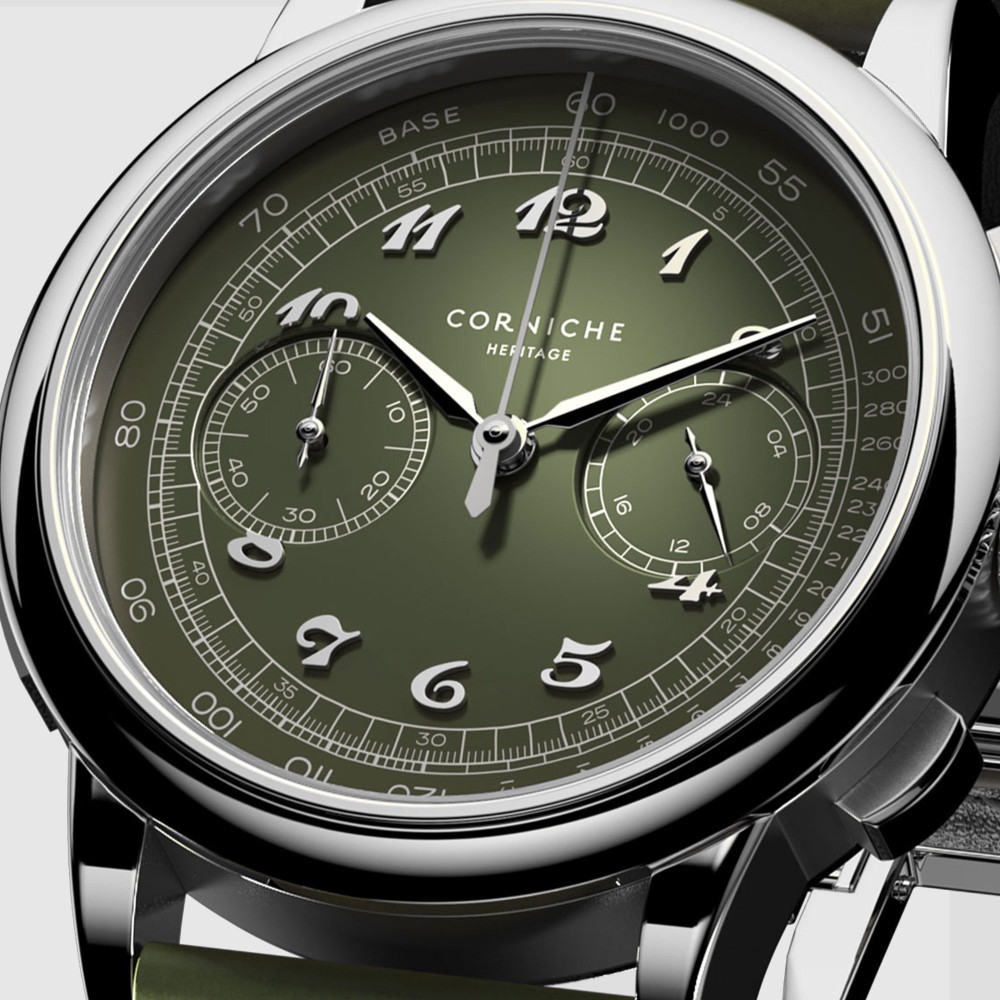 Corniche Heritage Chronograph Conifère II Chronograph - 39mm