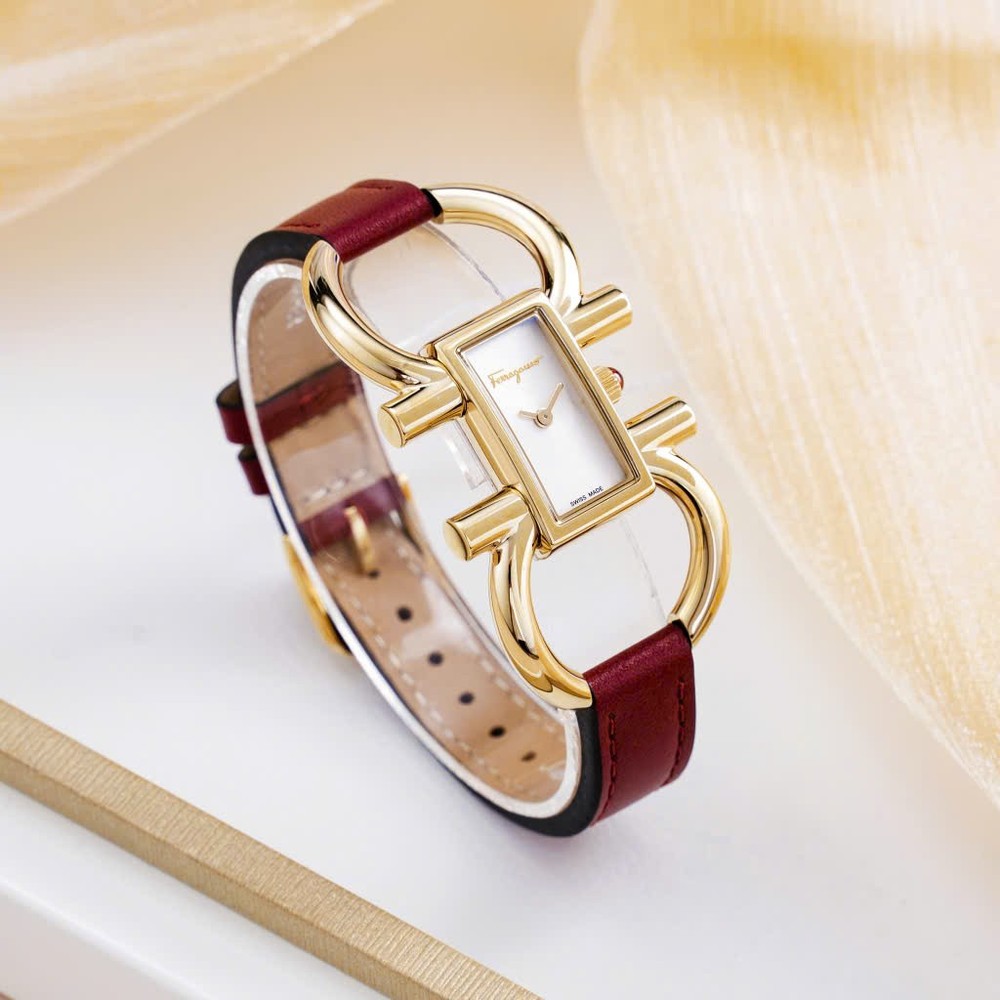 Salvatore Ferragamo Double Gancini SFDO00419 - 14x23mm