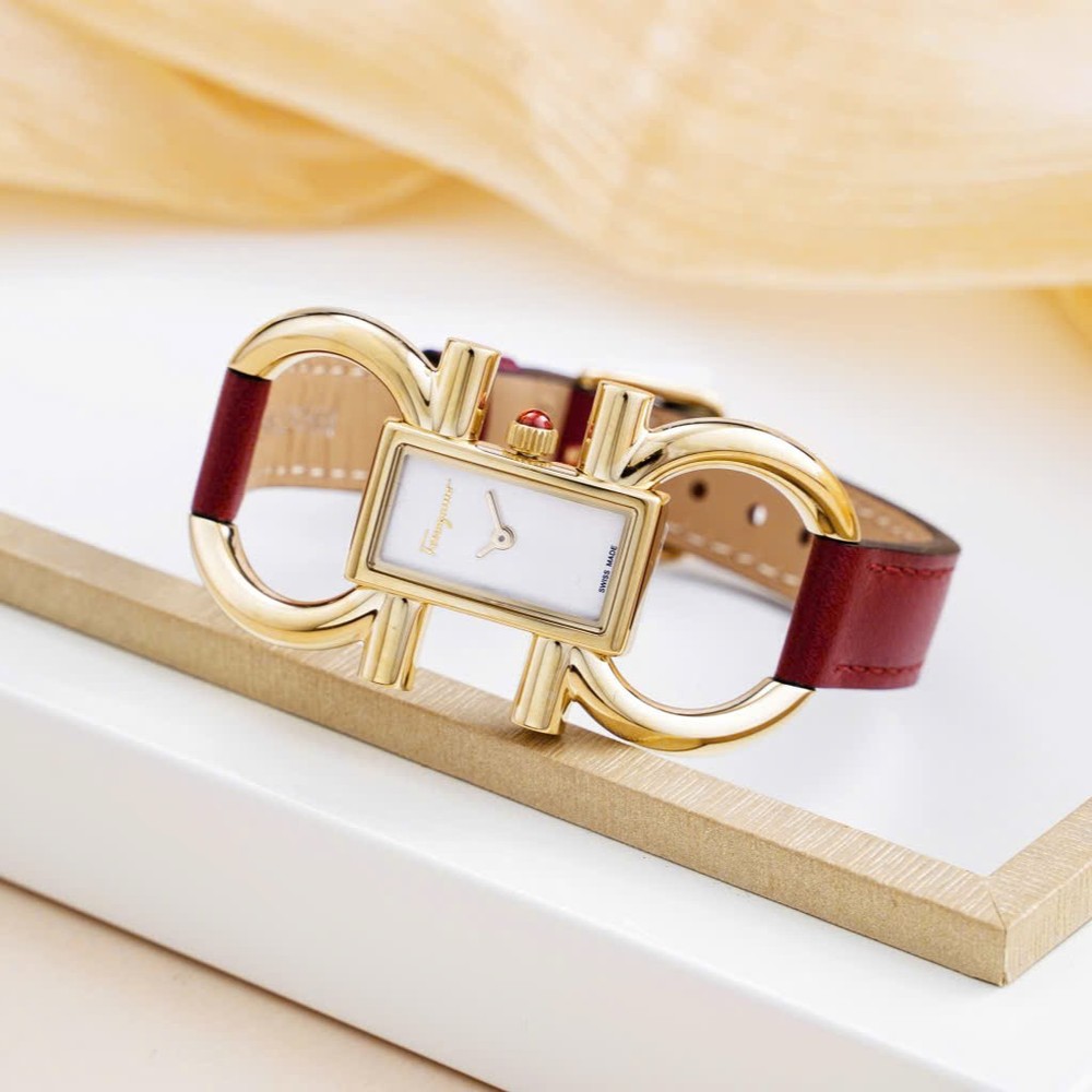 Salvatore Ferragamo Double Gancini SFDO00419 - 14x23mm