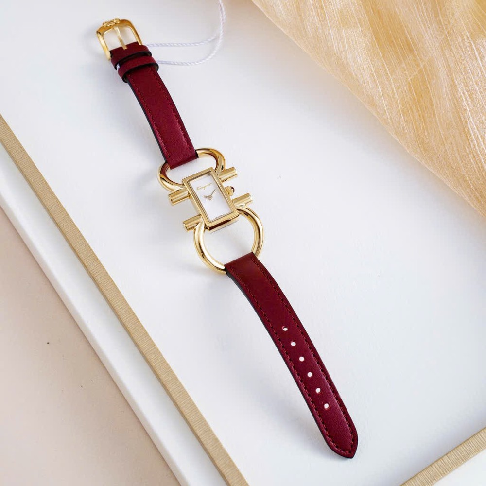 Salvatore Ferragamo Double Gancini SFDO00419 - 14x23mm