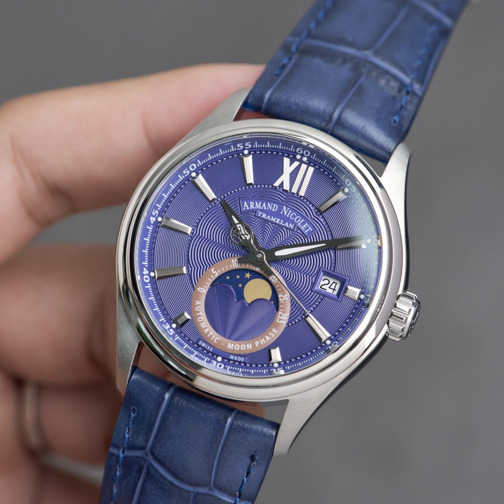 Armand Nicolet M02 A740L-BU-BP22740UAU - 41mm