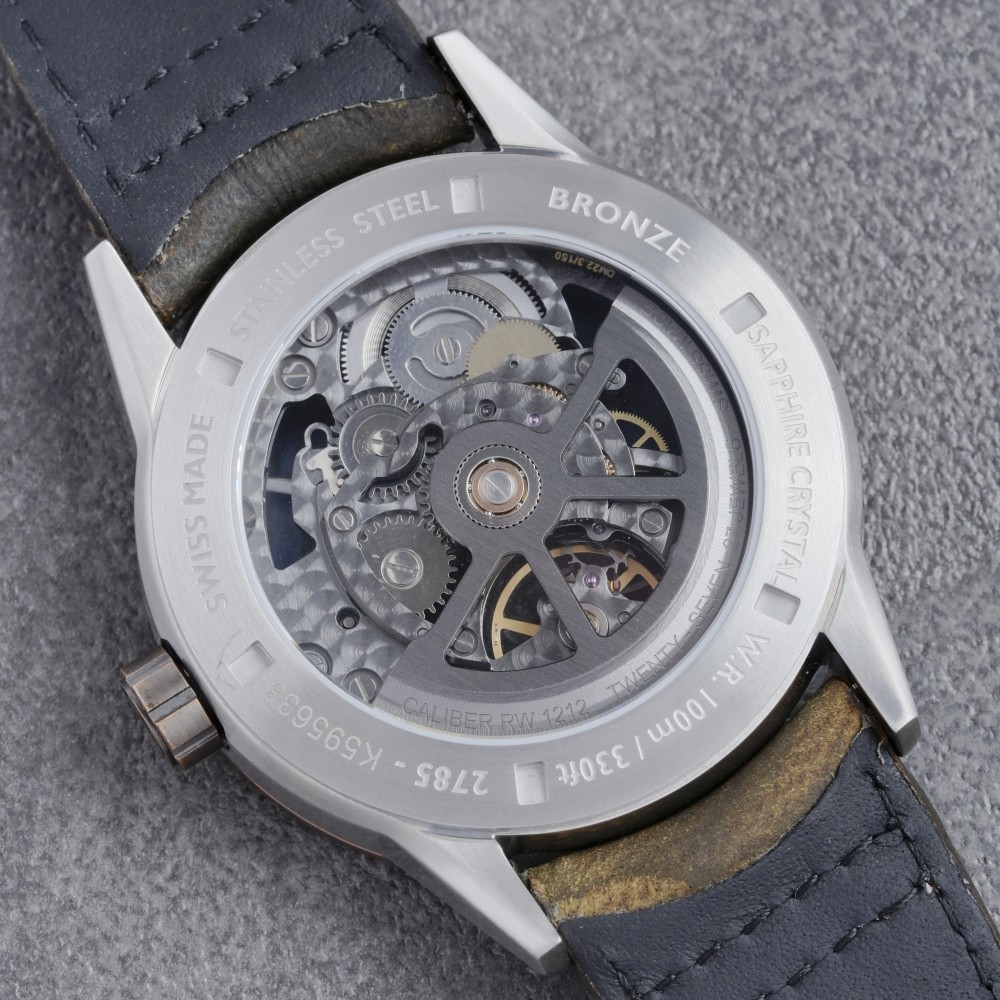 Raymond Weil Freelancer Calibre RW1212 Skeleton Automatic Bronze Watch 2785-SBC-60000 - 42mm
