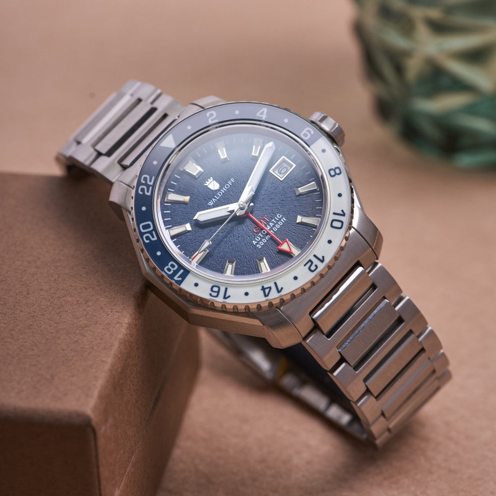 Waldhoff Atlas GMT North Sea 23C - 41mm