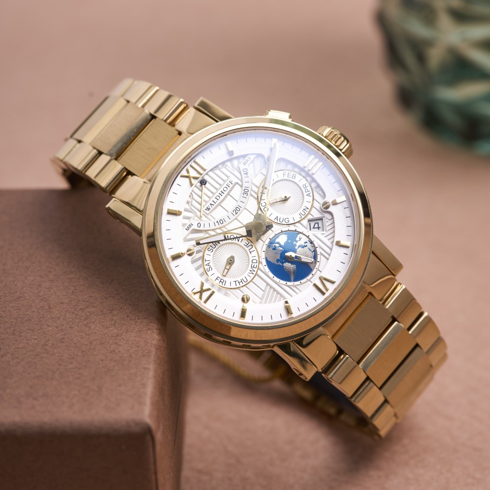 Waldhoff Multimatic II Imperial Gold 16E-Steel - 41mm