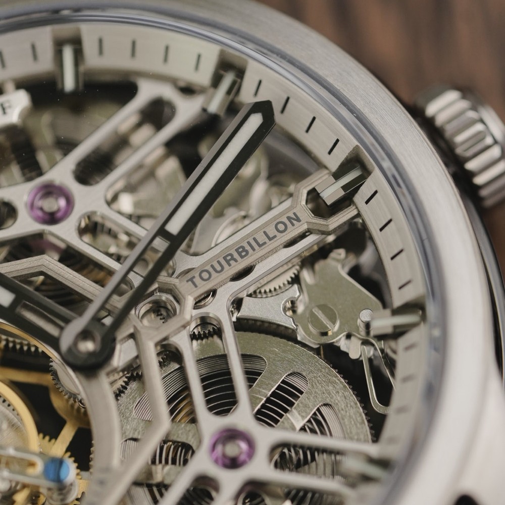 Waldhoff Quantum Ti Diamond Silver - 42mm