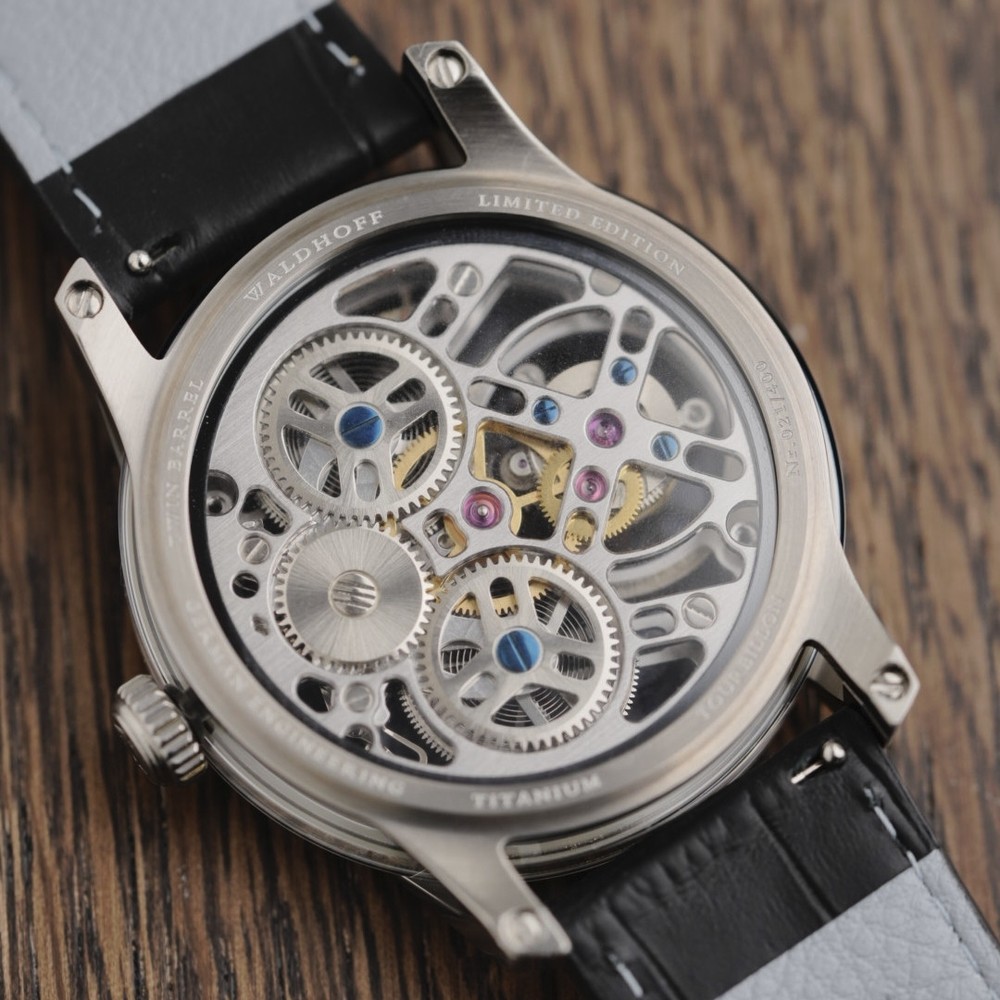 Waldhoff Quantum Ti Diamond Silver - 42mm